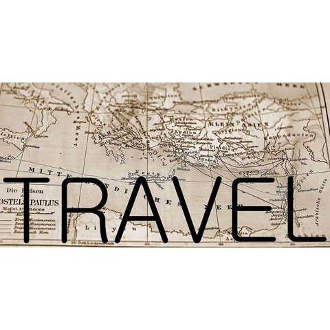 Travel White Modern Wood Framed Art Print by Phillip, Jamie