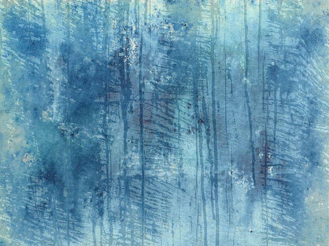 Abstract  Black Ornate Wood Framed Art Print with Double Matting by Phillip, Jamie