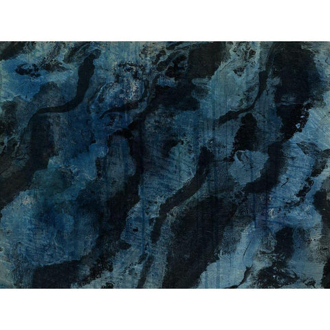 Abstract Me Black Modern Wood Framed Art Print with Double Matting by Phillip, Jamie