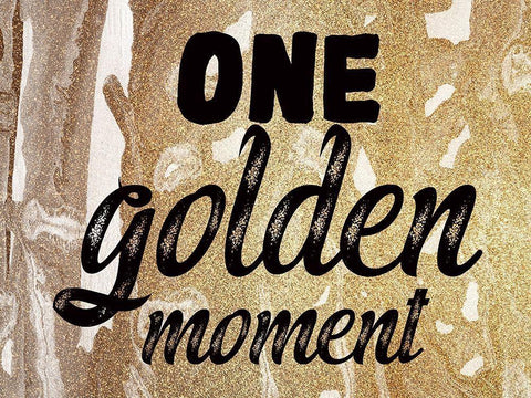 Golden Moment 2 Black Ornate Wood Framed Art Print with Double Matting by Phillip, Jamie