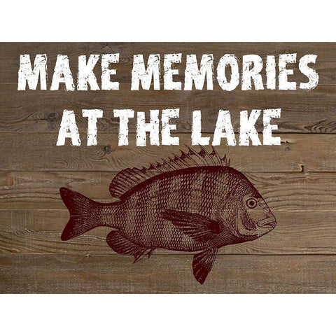 At The Lake Gold Ornate Wood Framed Art Print with Double Matting by Phillip, Jamie