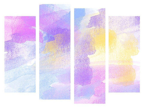 Vertical Abstract Black Ornate Wood Framed Art Print with Double Matting by Phillip, Jamie