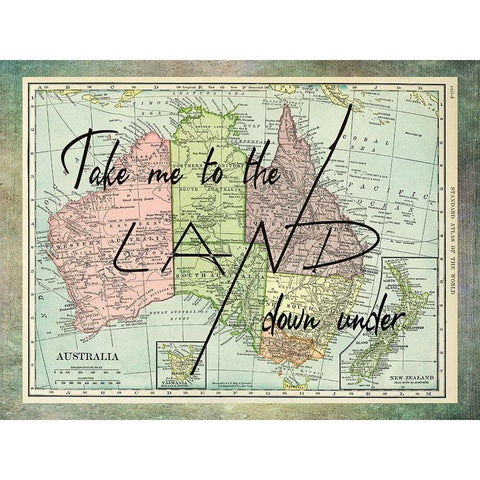 Australia Travels White Modern Wood Framed Art Print by Phillip, Jamie