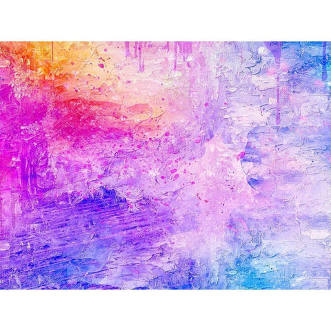 Plinko Pink 2 Black Modern Wood Framed Art Print with Double Matting by Phillip, Jamie