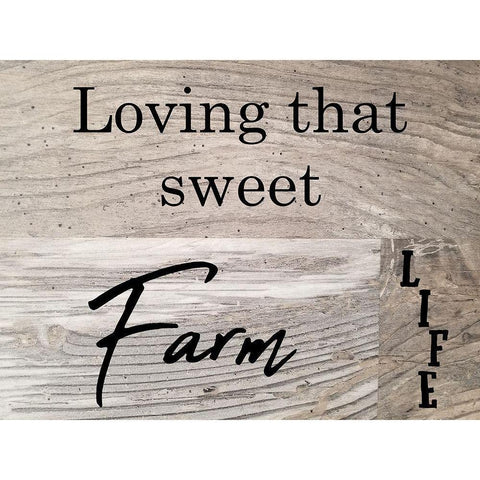 Sweet Farm Life Gold Ornate Wood Framed Art Print with Double Matting by Phillip, Jamie