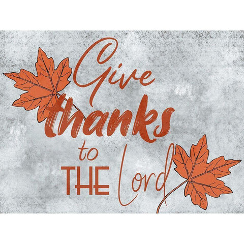 Give Thanks White Modern Wood Framed Art Print by Phillip, Jamie