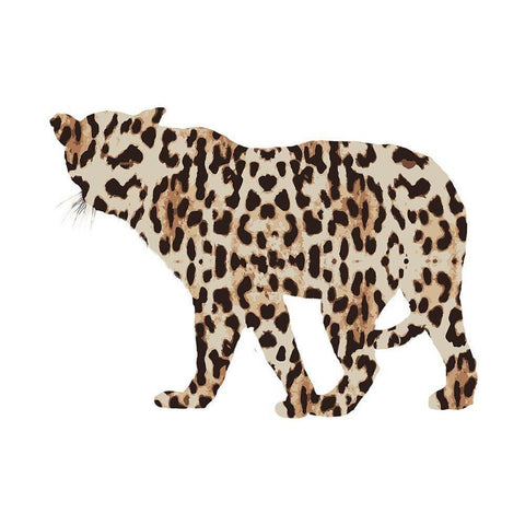 Light Paw 2 Black Modern Wood Framed Art Print with Double Matting by Phillip, Jamie
