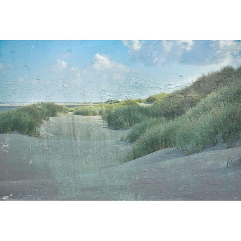 Pure Beach 2 Black Modern Wood Framed Art Print with Double Matting by Phillip, Jamie