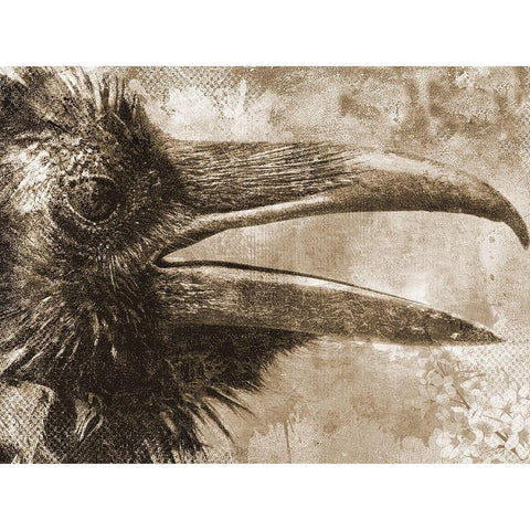 Natural Nutral Black Modern Wood Framed Art Print by Phillip, Jamie