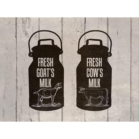 Fresh Farm Milk 1 Gold Ornate Wood Framed Art Print with Double Matting by Phillip, Jamie