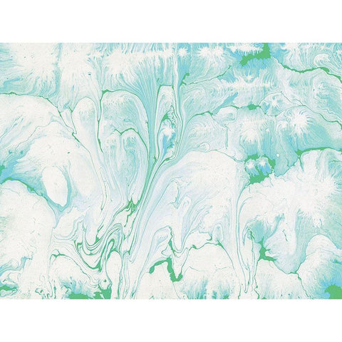 Dry Run Black Modern Wood Framed Art Print with Double Matting by Phillip, Jamie