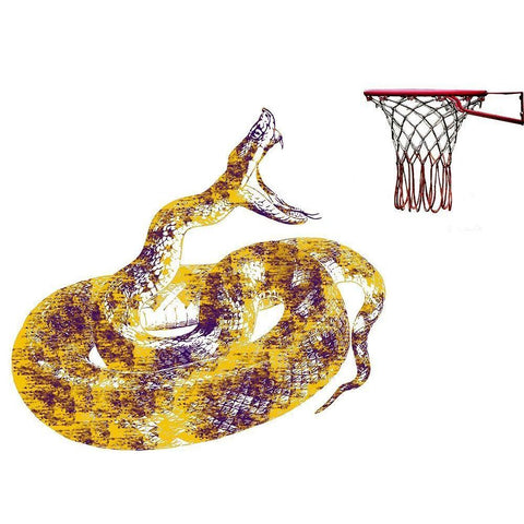 Mamba 2 Gold Ornate Wood Framed Art Print with Double Matting by Phillip, Jamie