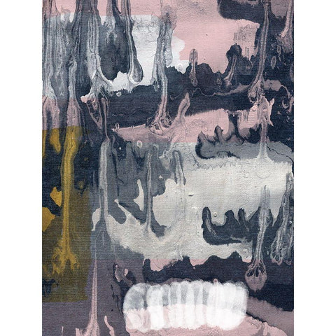 Contemporary Bubble Gum 1 Gold Ornate Wood Framed Art Print with Double Matting by Phillip, Jamie