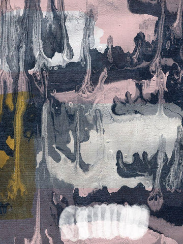 Contemporary Bubble Gum 1 Black Ornate Wood Framed Art Print with Double Matting by Phillip, Jamie
