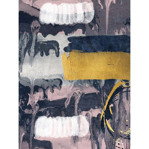 Contemporary Bubble Gum 2 White Modern Wood Framed Art Print by Phillip, Jamie