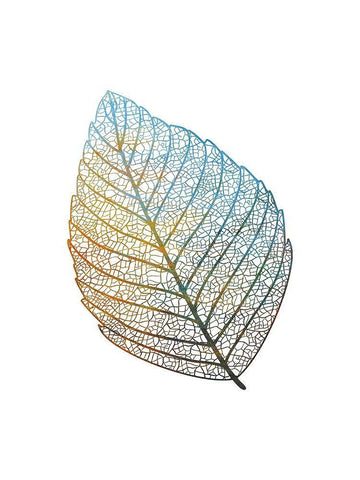 Beleaf 2 White Modern Wood Framed Art Print with Double Matting by Phillip, Jamie