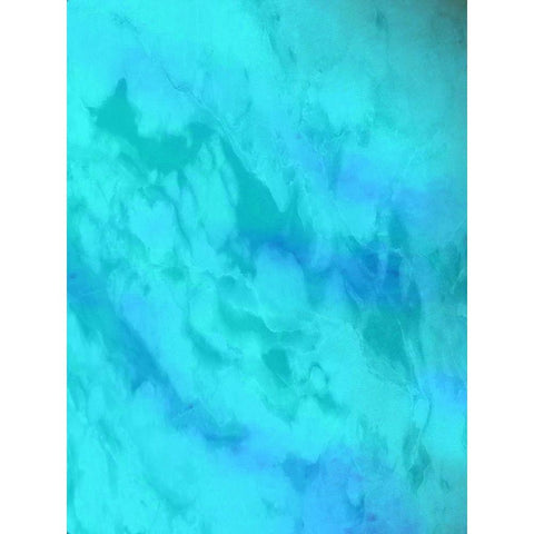 Aqua Texture Black Modern Wood Framed Art Print by Phillip, Jamie