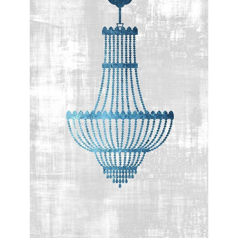 From The Chandelier Black Modern Wood Framed Art Print with Double Matting by Phillip, Jamie