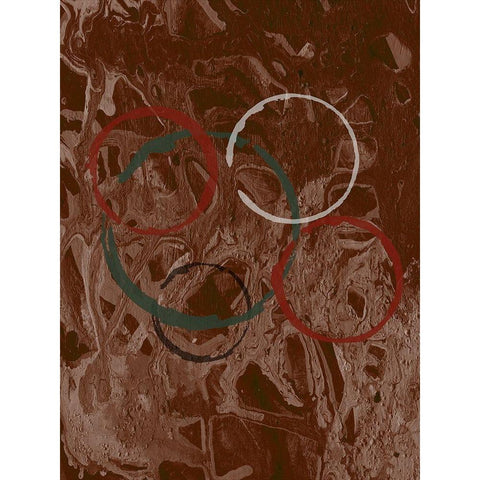 Rings Of Zambia Black Modern Wood Framed Art Print by Phillip, Jamie