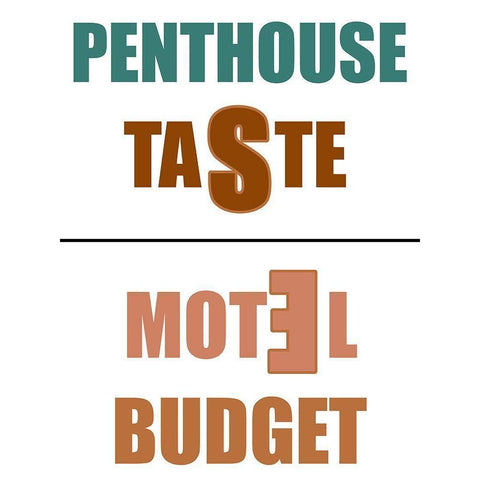 Penthouse Black Modern Wood Framed Art Print with Double Matting by Phillip, Jamie