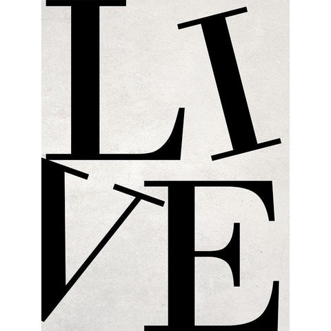 Live Gold Ornate Wood Framed Art Print with Double Matting by Phillip, Jamie