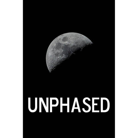 Unphased Black Modern Wood Framed Art Print by Phillip, Jamie