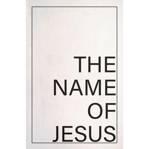 Jesus White Modern Wood Framed Art Print by Phillip, Jamie