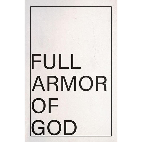 Armor White Modern Wood Framed Art Print by Phillip, Jamie