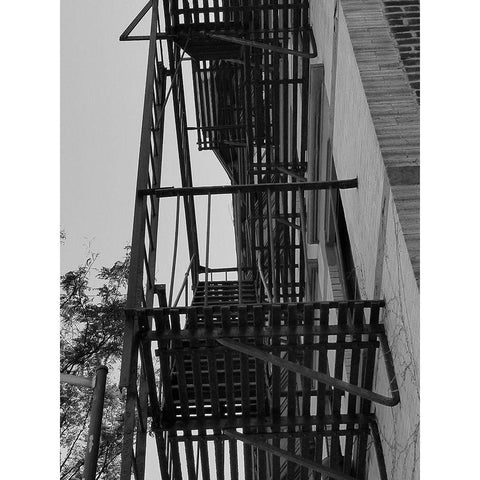 Escape 2 Black Modern Wood Framed Art Print by Phillip, Jamie