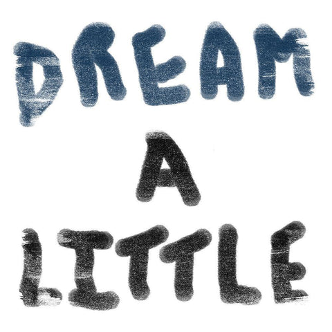 Dream Words Black Ornate Wood Framed Art Print with Double Matting by Phillip, Jamie