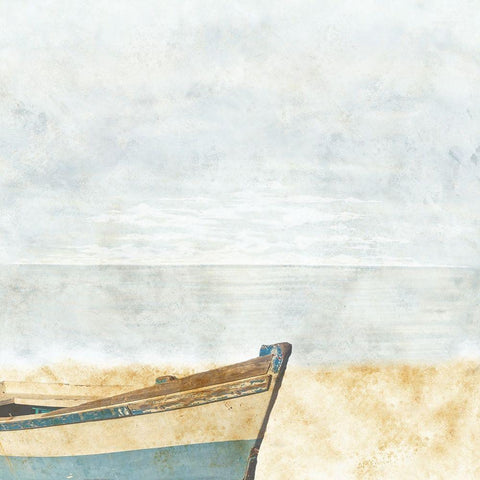 St Patricks Bay Black Modern Wood Framed Art Print with Double Matting by Phillip, Jamie