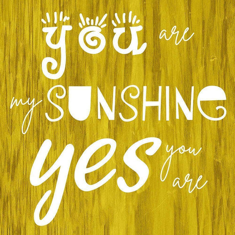 Sunshine Baby Black Modern Wood Framed Art Print with Double Matting by Phillip, Jamie