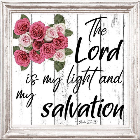 My Salvation White Modern Wood Framed Art Print by Phillip, Jamie