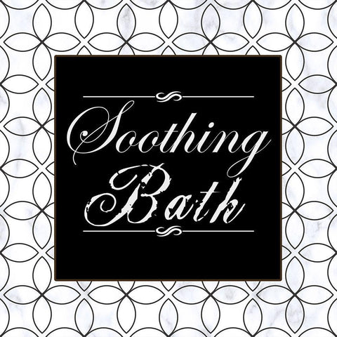 Elegain Bath White Modern Wood Framed Art Print with Double Matting by Phillip, Jamie