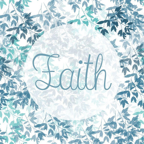 Faith White Modern Wood Framed Art Print by Phillip, Jamie