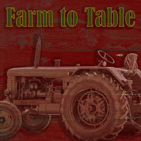 Farm To Table White Modern Wood Framed Art Print by Phillip, Jamie