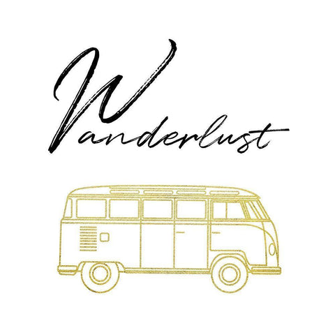 Wanderlust 3 White Modern Wood Framed Art Print with Double Matting by Phillip, Jamie