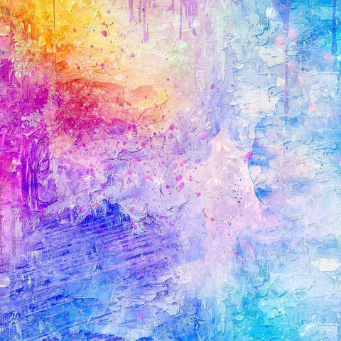 Aromatic Abstract White Modern Wood Framed Art Print by Phillip, Jamie