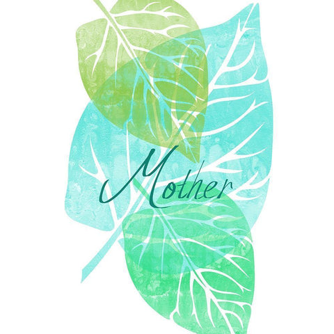 Mother White Modern Wood Framed Art Print by Phillip, Jamie