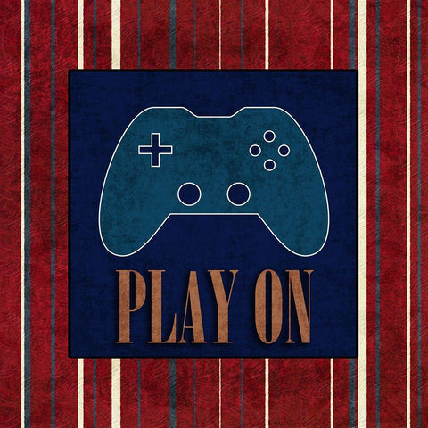 Play On Black Modern Wood Framed Art Print by Phillip, Jamie