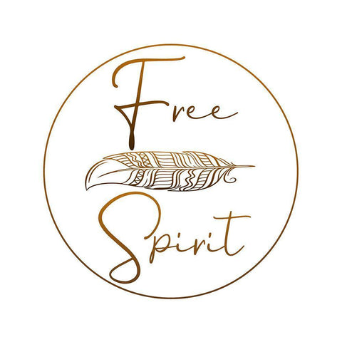 Free Spirit White Modern Wood Framed Art Print with Double Matting by Phillip, Jamie