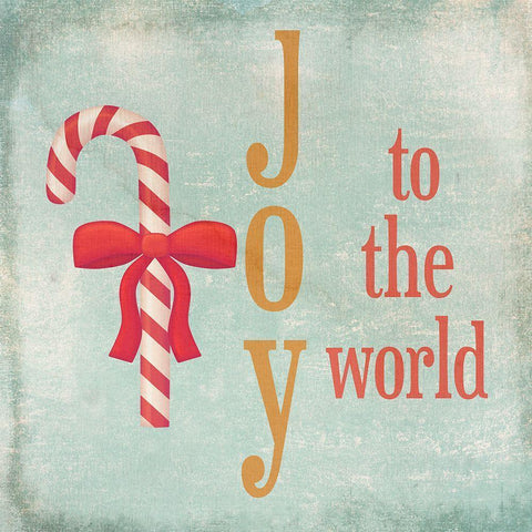 Christmas Joy White Modern Wood Framed Art Print with Double Matting by Phillip, Jamie