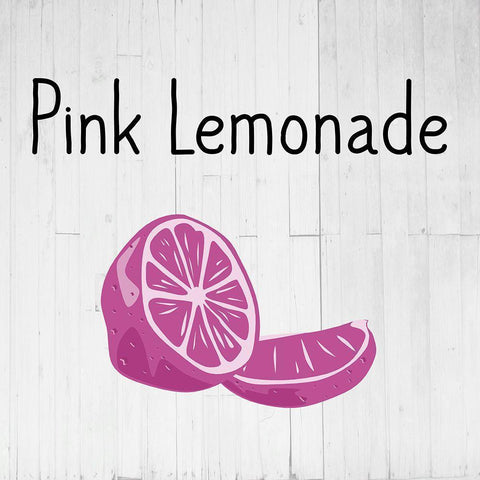 Pink Lemonade White Modern Wood Framed Art Print by Phillip, Jamie