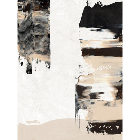 Mudslide II White Modern Wood Framed Art Print by Urban Road