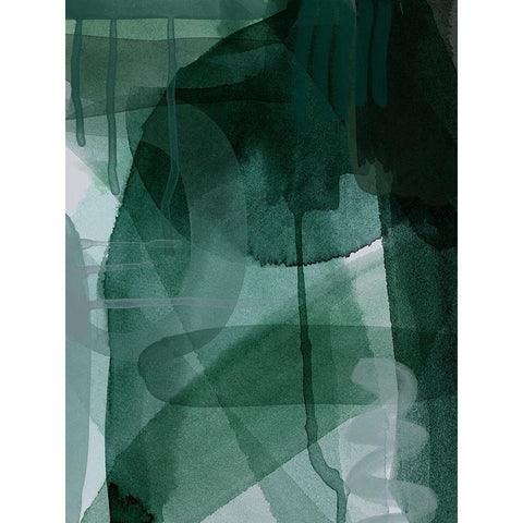 Equinox White Modern Wood Framed Art Print by Urban Road