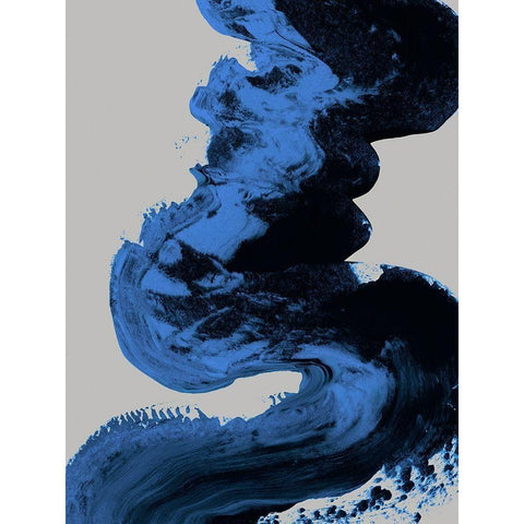 Midnight Mystery White Modern Wood Framed Art Print by Urban Road