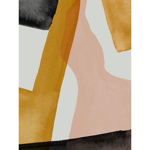 Aurify Black Modern Wood Framed Art Print by Urban Road