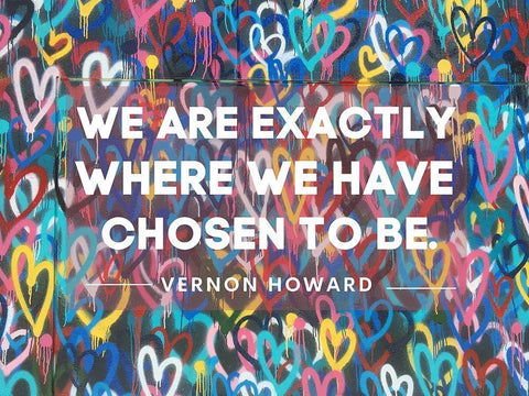 Vernon Howard Quote: Chosen to Be Black Ornate Wood Framed Art Print with Double Matting by ArtsyQuotes