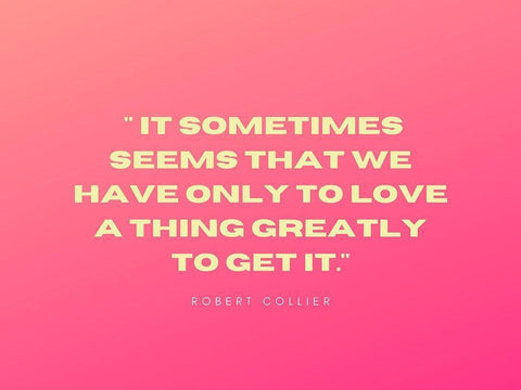 Robert Collier Quote: Only to Love White Modern Wood Framed Art Print with Double Matting by ArtsyQuotes