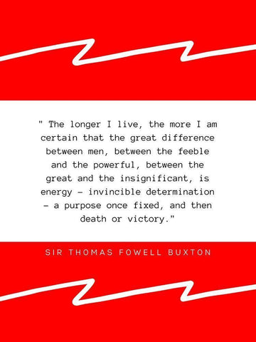 Sir Thomas Fowell Buxton Quote: Between Men White Modern Wood Framed Art Print with Double Matting by ArtsyQuotes